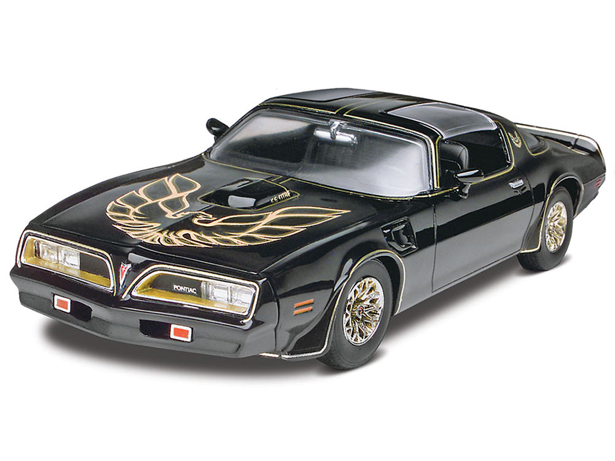 Level 4 Model Kit 1977 Pontiac Firebird 'Smokey and the Bandit' (1977) Movie 1/25 Scale Model Car by Revell