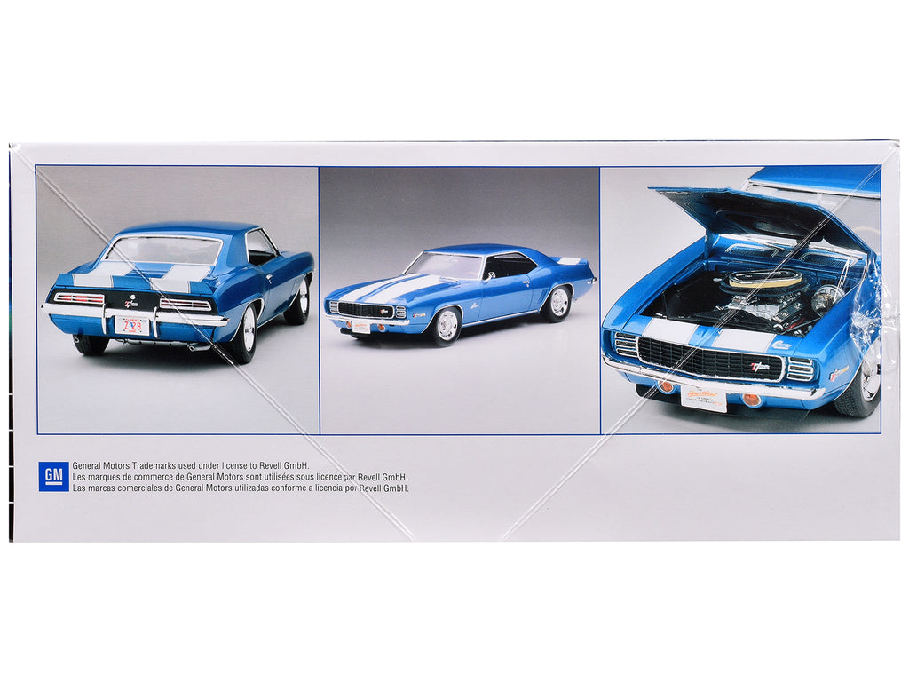 Level 4 Model Kit 1969 Chevrolet Camaro Z/28 RS 'Motor-City Muscle' 1/25 Scale Model by Revell