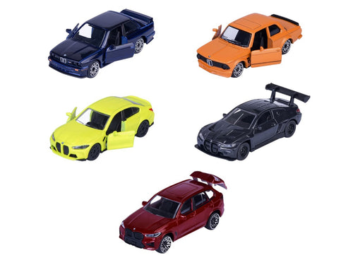 'BMW Edition' 5 Piece Set 1/64 Diecast Model Cars by Majorette