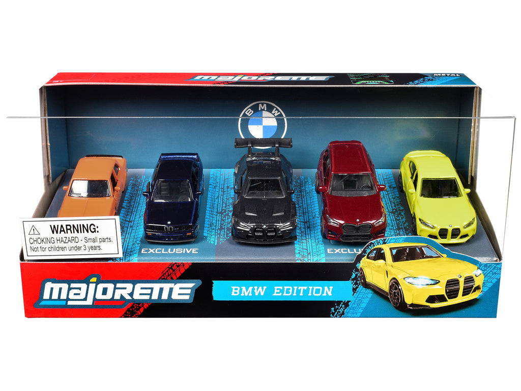 'BMW Edition' 5 Piece Set 1/64 Diecast Model Cars by Majorette