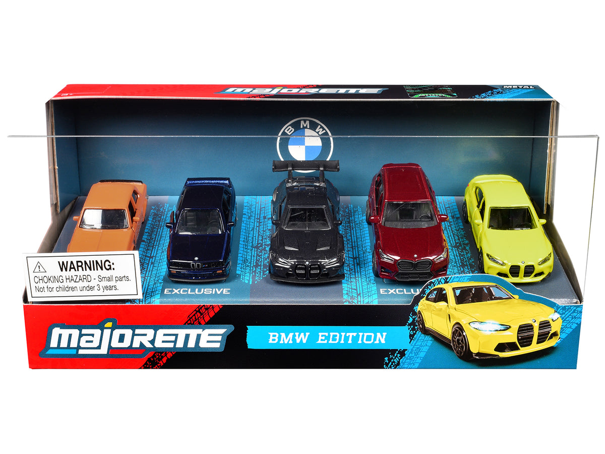 'BMW Edition' 5 Piece Set 1/64 Diecast Model Cars by Majorette