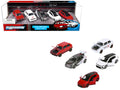 'Volkswagen Gold GTI' 5 Piece Set 1/64 Diecast Model Cars by Majorette
