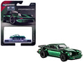 1975 Porsche 930 Turbo Green Metallic 'Collection' Series 1/64 Diecast Model Car by Majorette