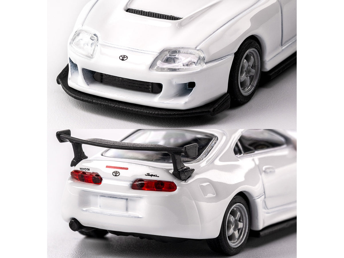 1995 Toyota Supra RHD (Right Hand Drive) White 'Collection' Series 1/64 Diecast Model Car by Majorette