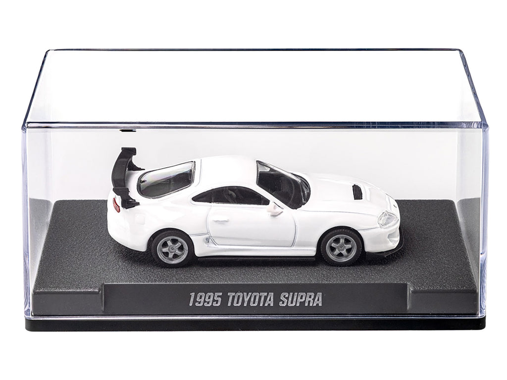 1995 Toyota Supra RHD (Right Hand Drive) White 'Collection' Series 1/64 Diecast Model Car by Majorette
