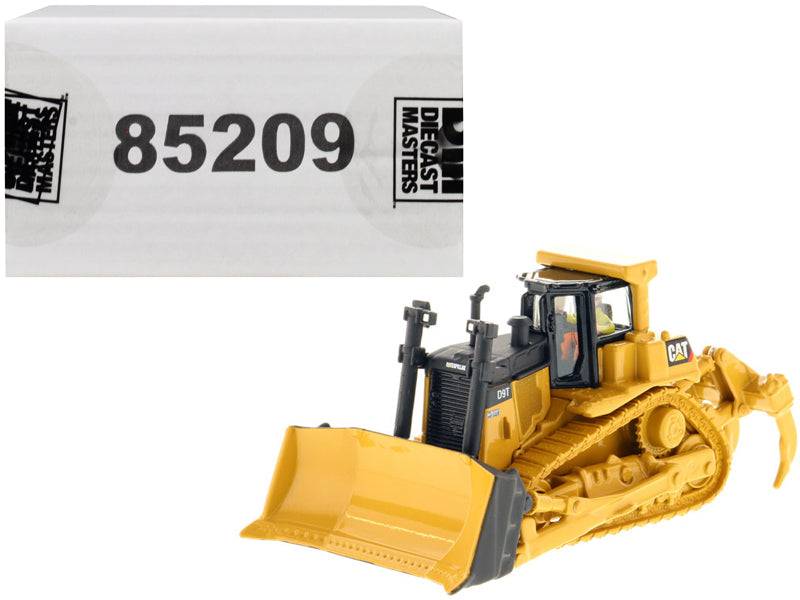 CAT Caterpillar D9T Track Type Tractor with Operator 'High Line' Series 1/87 (HO) Scale Diecast Model by Diecast Masters