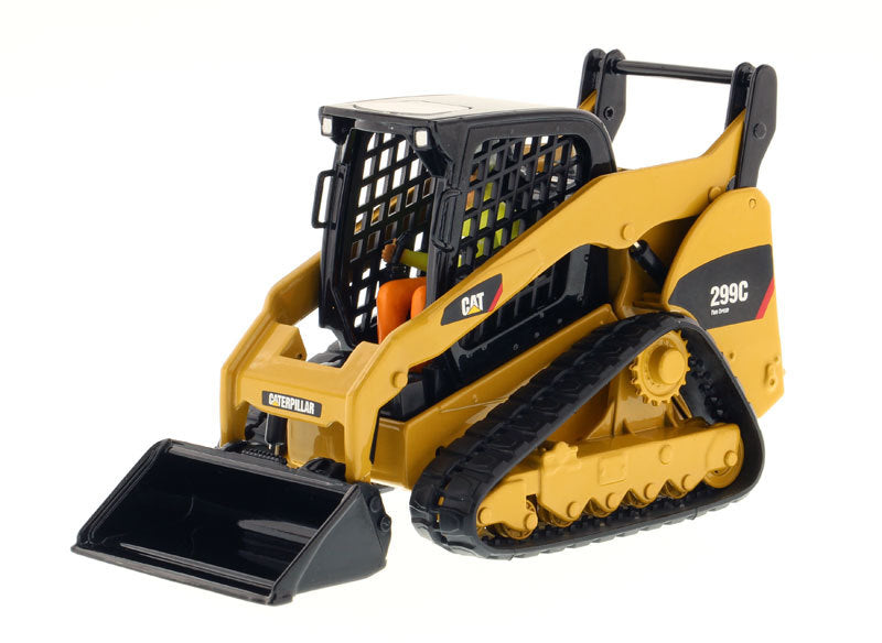 CAT Caterpillar 299C Compact Track Loader with Work Tools and Operator 'Core Classics' Series 1/32 Diecast Model by Diecast Masters