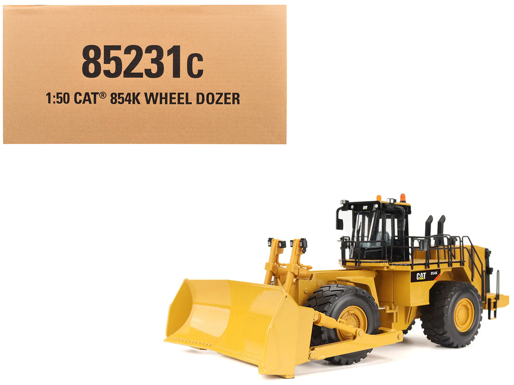 CAT Caterpillar 854K Wheel Loader Yellow 'Core Classics Series' 1/50 Diecast Model by Diecast Masters