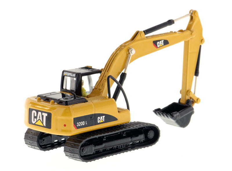CAT Caterpillar 320D L Hydraulic Excavator with Operator 'High Line' Series 1/87 (HO) Scale Diecast Model by Diecast Masters