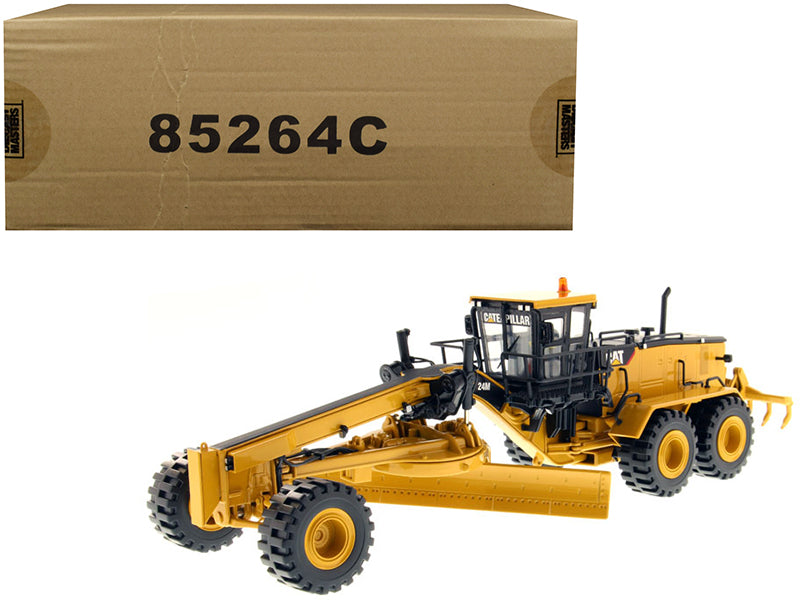 CAT Caterpillar 24M Motor Grader with Operator 'Core Classics Series' 1/50 Diecast Model by Diecast Masters