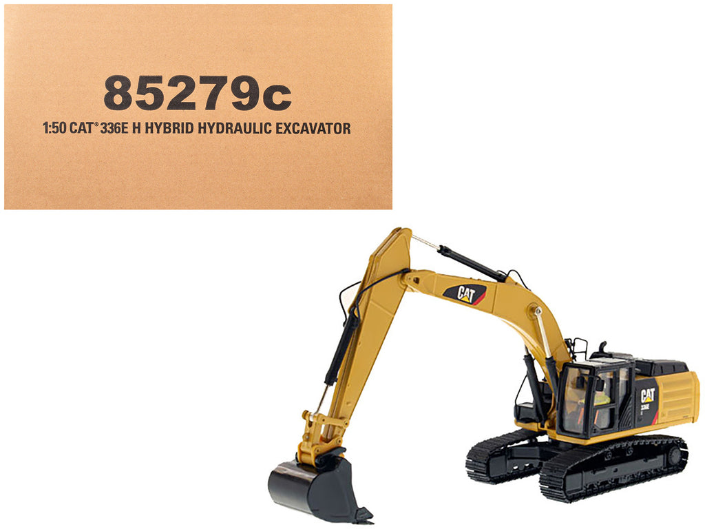 CAT Caterpillar 336E H Hybrid Hydraulic Excavator with Operator 'Core Classics' Series 1/50 Diecast Model by Diecast Masters