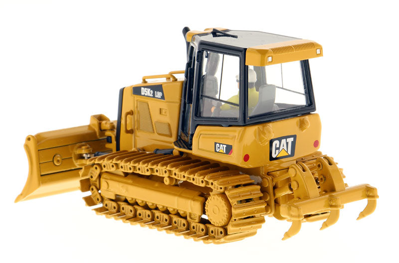 CAT Caterpillar D5K2 LGP Track Type Tractor Dozer with Ripper and Operator 'High Line' Series 1/50 Diecast Model by Diecast Masters