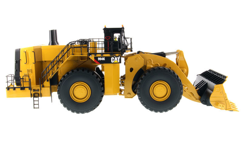 CAT Caterpillar 994K Wheel Loader with Rock Bucket and Operator 'Core Classics' Series 1/50 Diecast Model  by Diecast Masters