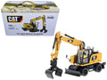 CAT Caterpillar M318F Wheeled Excavator with Operator 'High Line Series' 1/50 Diecast Model by Diecast Masters