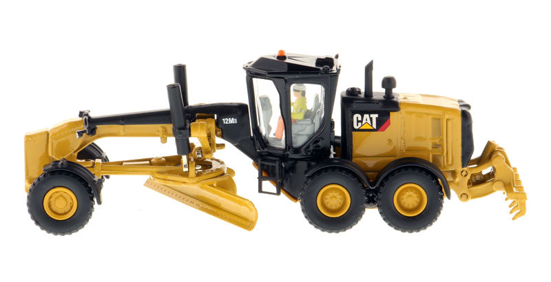 CAT Caterpillar 12M3 Motor Grader with Operator 'High Line' Series 1/87 (HO) Scale Diecast Model by Diecast Masters