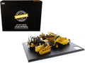 CAT Caterpillar 621K Tractor Scraper and CAT Caterpillar D7 Track-Type Tractor with No. 70 Scraper Set 'Evolution Series' 1/50 Diecast Models by Diecast Masters