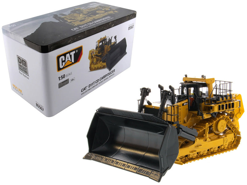 CAT Caterpillar D11T CD Carrydozer with Operator 'High Line Series' 1/50 Diecast Model by Diecast Masters