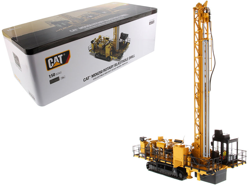 CAT Caterpillar MD6250 Rotary Blasthole Drill with Operator 'High Line Series' 1/50 Diecast Model by Diecast Masters