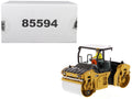 CAT Caterpillar CB-13 Tandem Vibratory Roller with ROPS (Roll Over Protective Structure) and Operator 'High Line Series' 1/50 Diecast Model by Diecast Masters