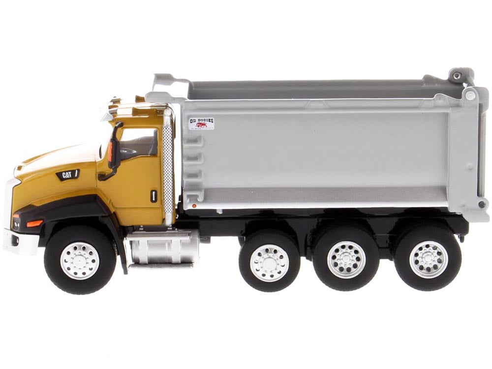 CAT Caterpillar CT660 Day Cab Tractor with OX Stampede Dump Truck 'Play & Collect!' Series 1/64 Diecast Model by Diecast Masters