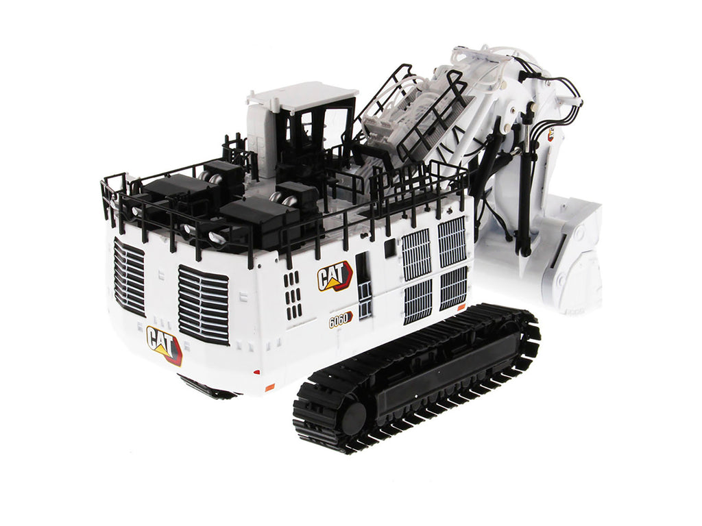 CAT Caterpillar 6060 Hydraulic Mining Front Shovel Coal Configuration White 'High Line Series' 1/87 (HO) Scale Diecast Model by Diecast Masters