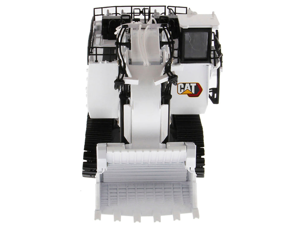 CAT Caterpillar 6060 Hydraulic Mining Front Shovel Coal Configuration White 'High Line Series' 1/87 (HO) Scale Diecast Model by Diecast Masters