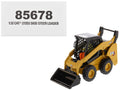 CAT Caterpillar 272D3 Skid Steer Loader with Operator Yellow 'High Line' Series 1/32 Diecast Model by Diecast Masters