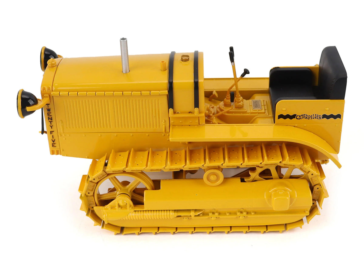 CAT Caterpillar Twenty Five Tractor Yellow 'Vintage' Series 1/16 Diecast Model by Diecast Masters