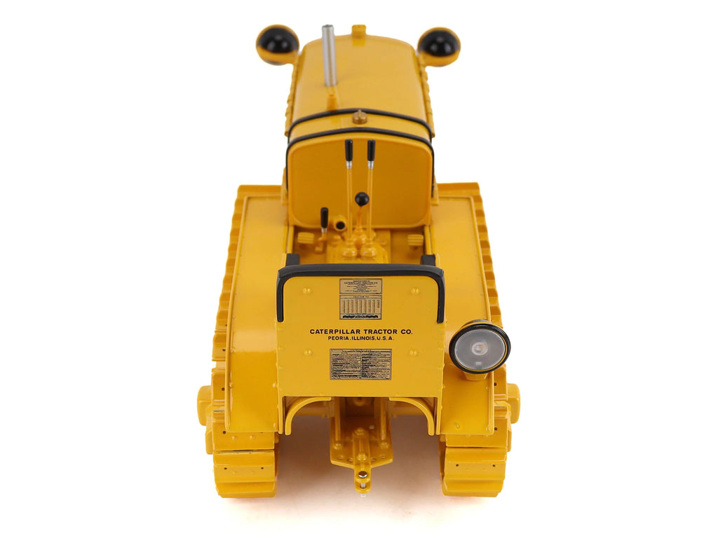 CAT Caterpillar Twenty Five Tractor Yellow 'Vintage' Series 1/16 Diecast Model by Diecast Masters