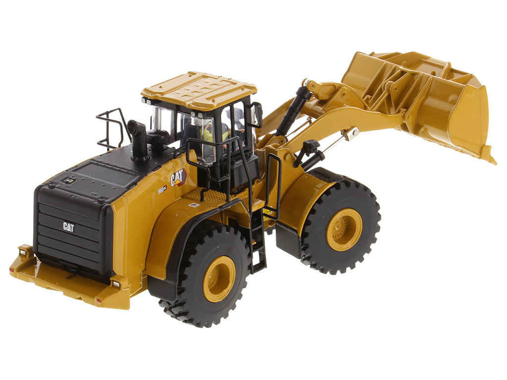 CAT Caterpillar 966 GC Wheel Loader Yellow with Operator 'High Line Series' 1/50 Diecast Model by Diecast Masters
