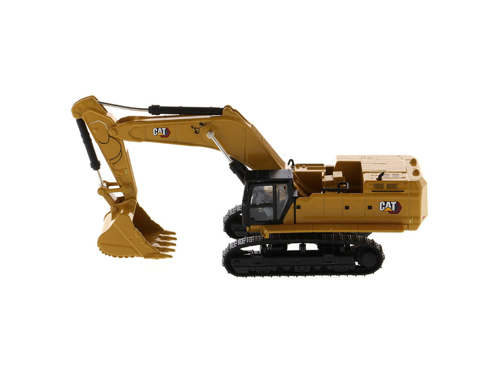 CAT Caterpillar 395 Next-Generation Hydraulic Excavator (Mass Excavation Version) Yellow 'High Line Series' 1/87 (HO) Scale Diecast Model by Diecast Masters
