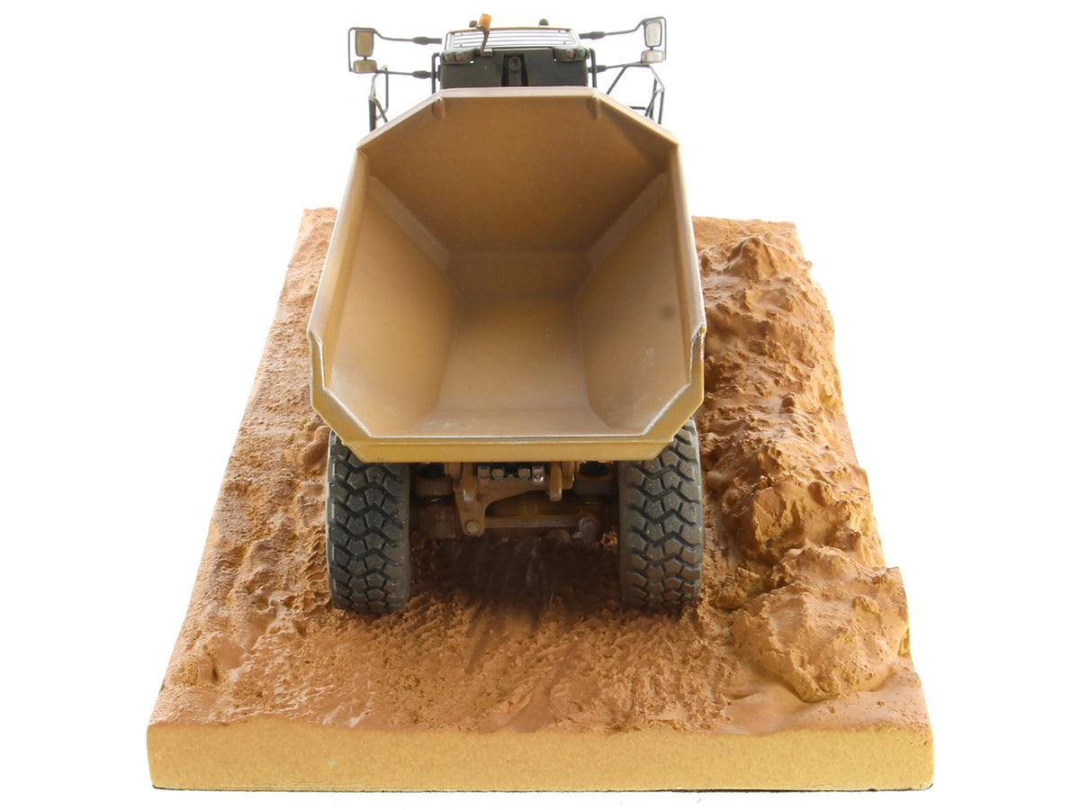 CAT Caterpillar 745 Articulated Truck with Operator (Dirty Version) 'Weathered' Series 1/50 Diecast Model by Diecast Masters