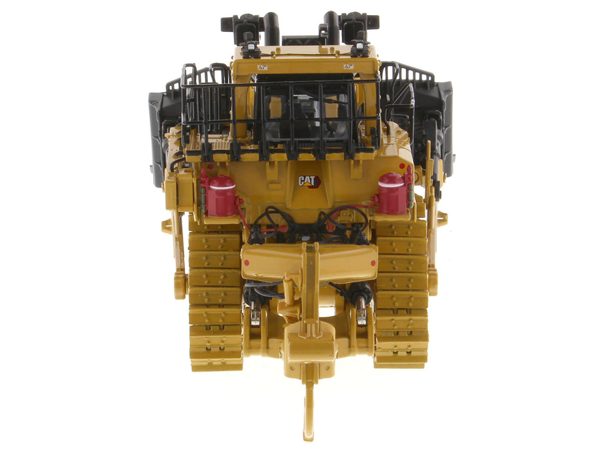 CAT Caterpillar D10 Track Type Dozer Yellow 'High Line Series' 1/50 Diecast Model by Diecast Masters