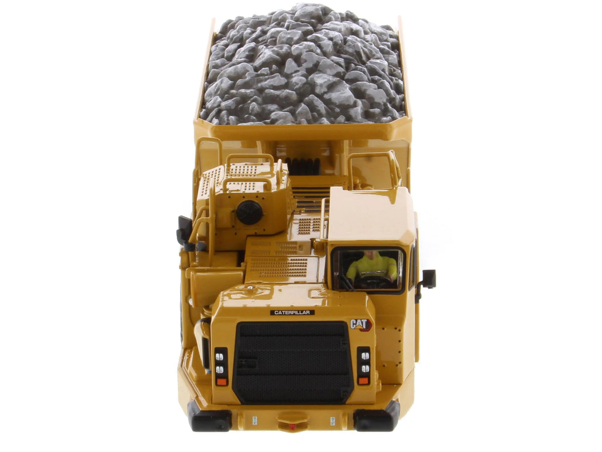 CAT Caterpillar AD45 Underground Articulated Truck Yellow 'High Line' Series 1/50 Diecast Model by Diecast Masters