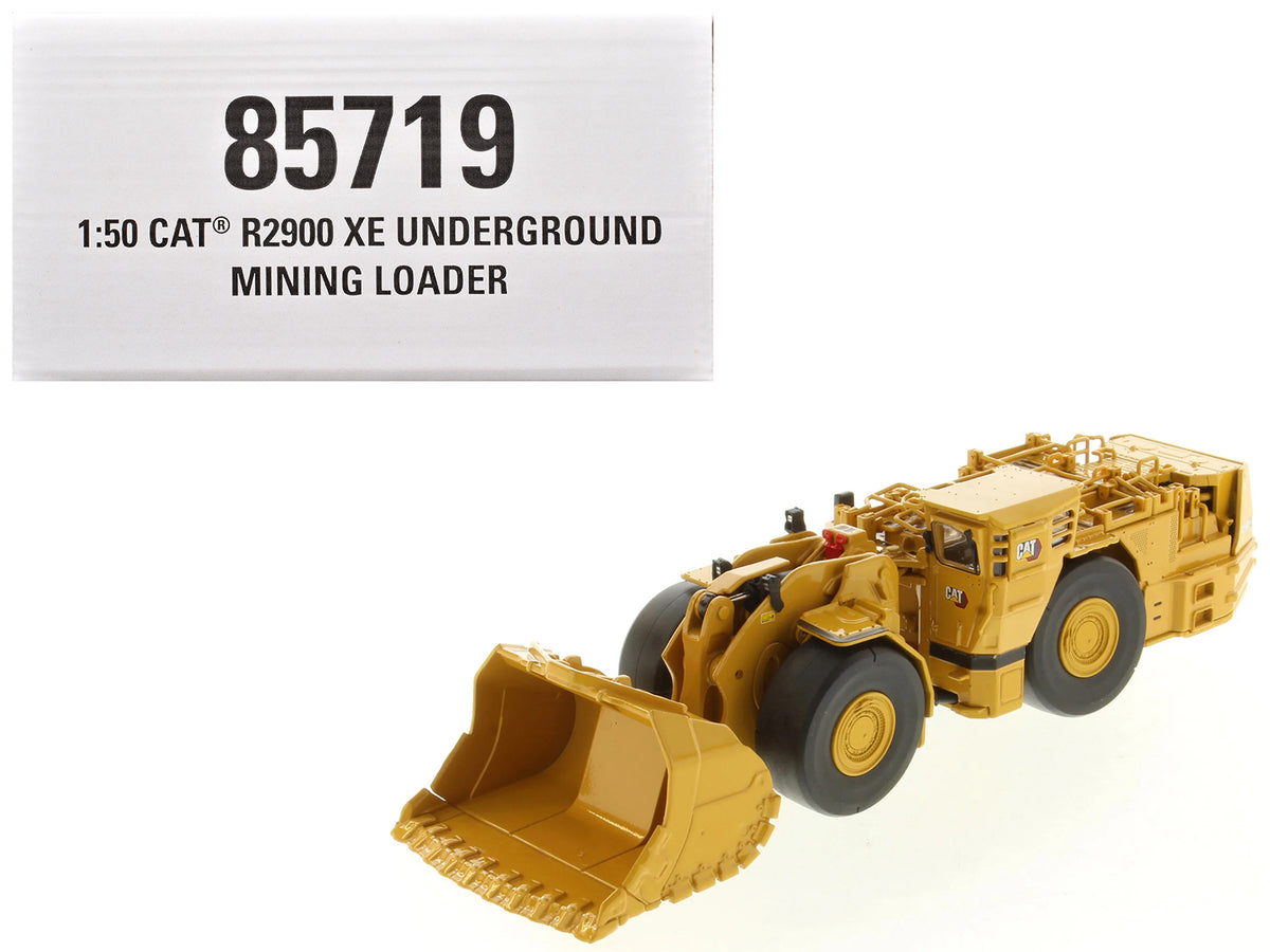 CAT Caterpillar R2900 XE Underground Mining Loader Yellow 'High Line Series' 1/50 Diecast Model by Diecast Masters