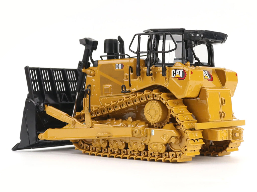CAT Caterpillar D8 Track-Type Dozer (Waste Handler Configuration) Yellow 'High Line' Series 1/50 Diecast Model by Diecast Masters