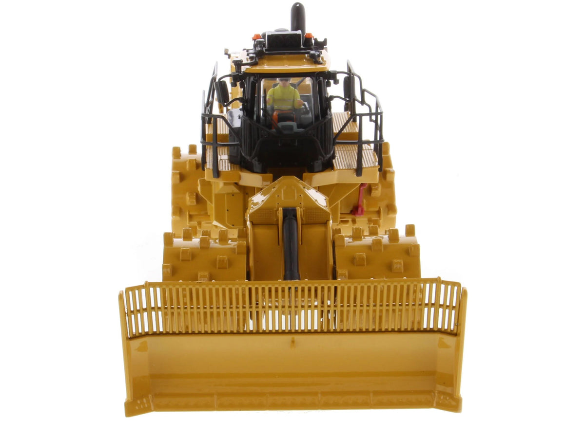 CAT Caterpillar 836 Landfill Compactor Yellow 'High Line' Series 1/50 Diecast Model by Diecast Masters