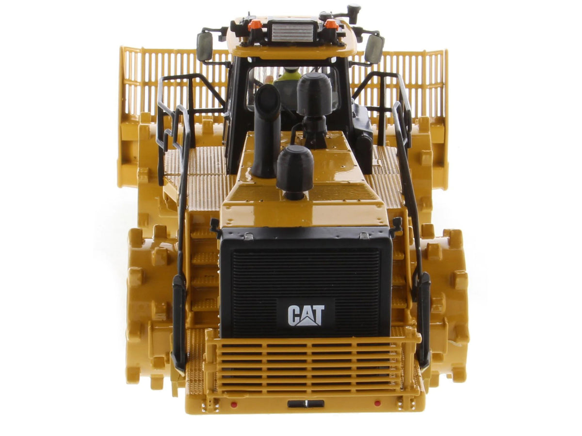 CAT Caterpillar 836 Landfill Compactor Yellow 'High Line' Series 1/50 Diecast Model by Diecast Masters