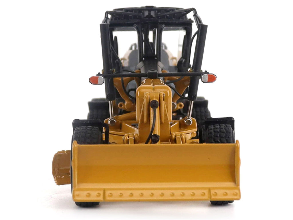 CAT Caterpillar 140 JOY Motor Grader Yellow with Black Top 'High Line' Series 1/50 Diecast Model by Diecast Masters