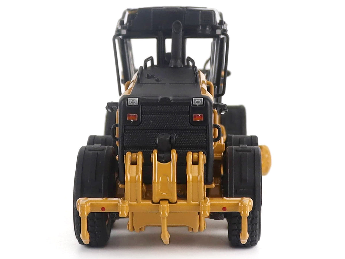CAT Caterpillar 140 JOY Motor Grader Yellow with Black Top 'High Line' Series 1/50 Diecast Model by Diecast Masters
