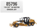 CAT Caterpillar 140 JOY Motor Grader Yellow with Black Top 'High Line' Series 1/50 Diecast Model by Diecast Masters