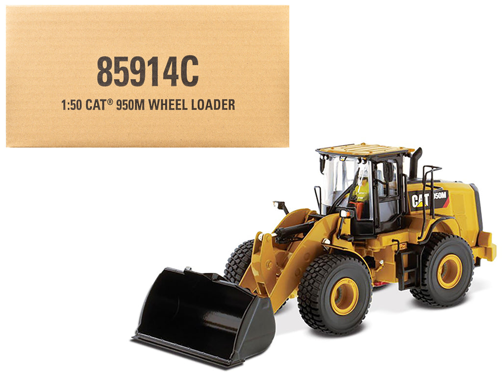 CAT Caterpillar 950M Wheel Loader with Operator 'Core Classics' Series 1/50 Diecast Model by Diecast Masters