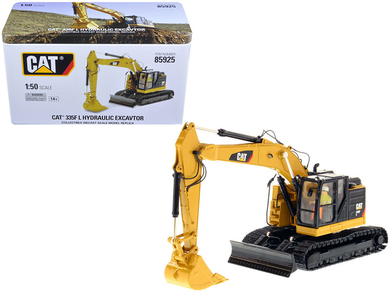 CAT Caterpillar 335F LCR with Operator 'High Line Series' 1/50 Diecast Model by Diecast Masters