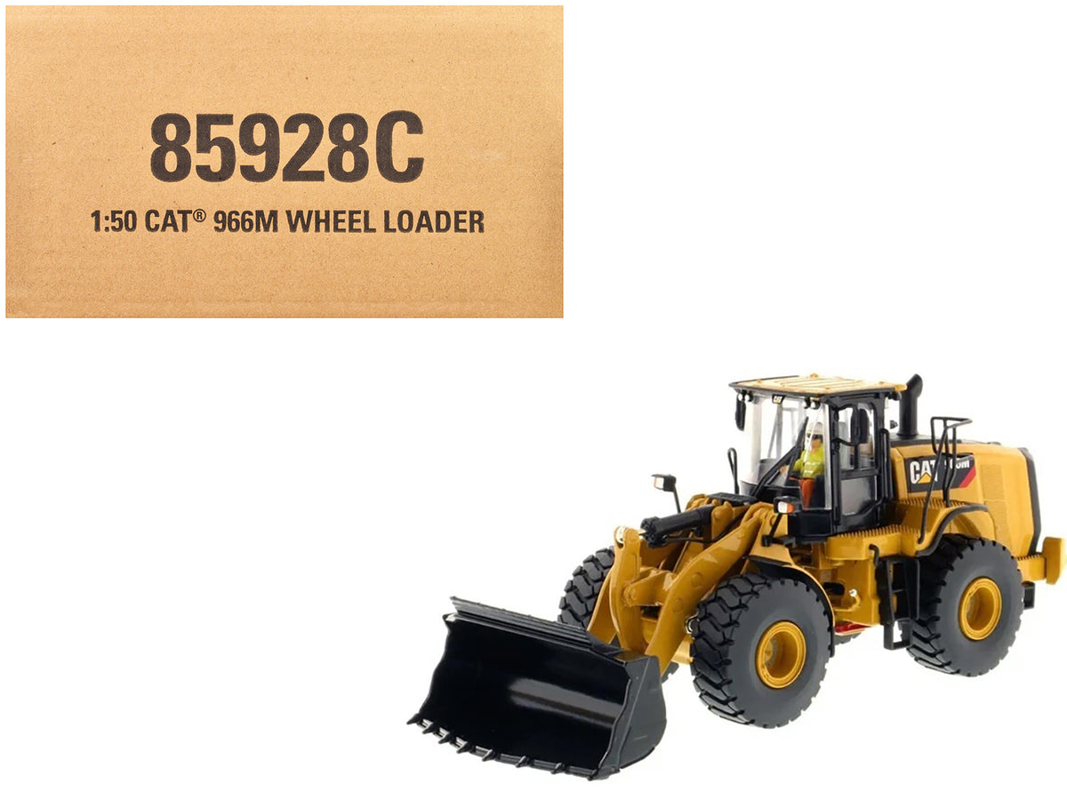 CAT Caterpillar 966M Wheel Loader with Operator 'Core Classics Series' 1/50 Diecast Model  by Diecast Masters