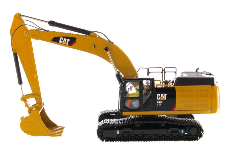 CAT Caterpillar 349F L XE Hydraulic Excavator with Operator 'High Line' Series 1/50 Diecast Model by Diecast Masters