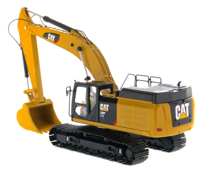 CAT Caterpillar 349F L XE Hydraulic Excavator with Operator 'High Line' Series 1/50 Diecast Model by Diecast Masters