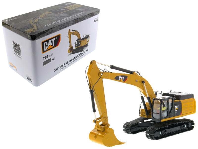 CAT Caterpillar 349F L XE Hydraulic Excavator with Operator 'High Line' Series 1/50 Diecast Model by Diecast Masters