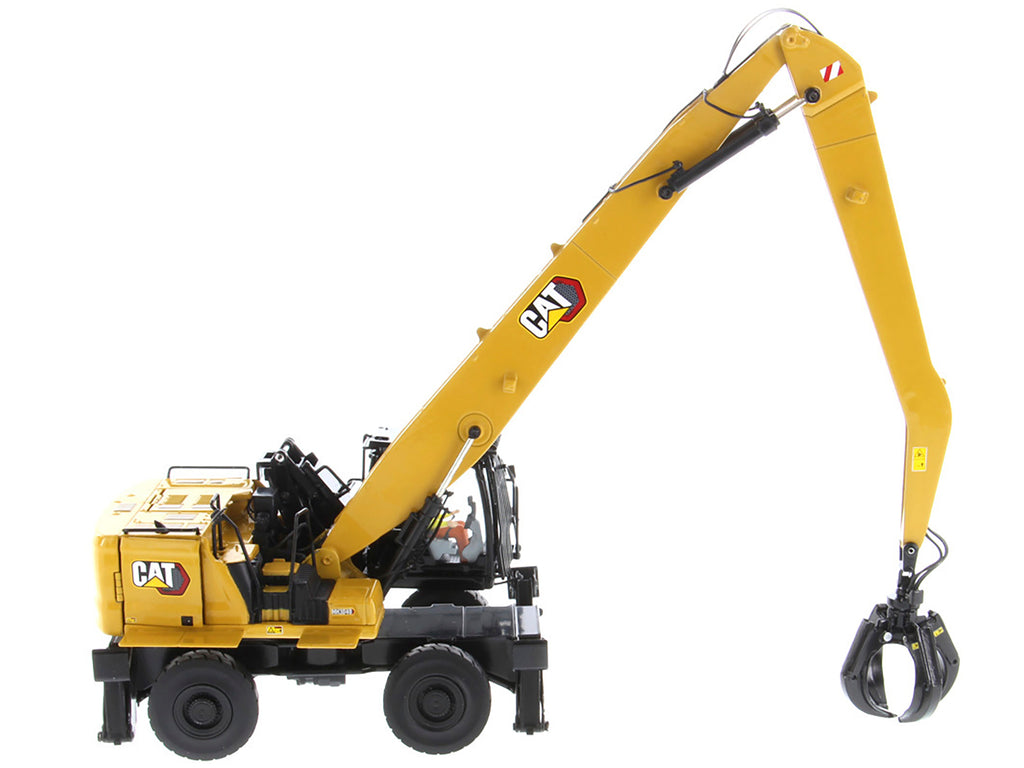 CAT Caterpillar MH3040 Wheel Material Handler with Operator 'High Line Series' 1/50 Diecast Model by Diecast Masters