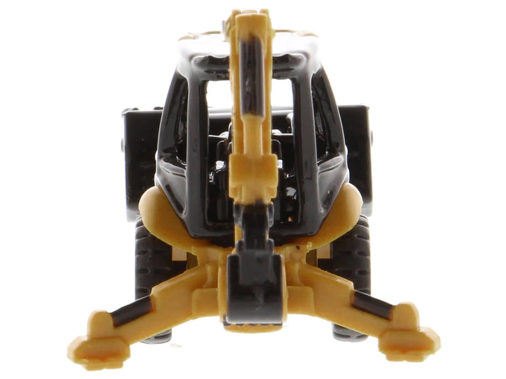 CAT Caterpillar 420E Backhoe Loader Yellow 'Micro-Constructor' Series Diecast Model by Diecast Masters