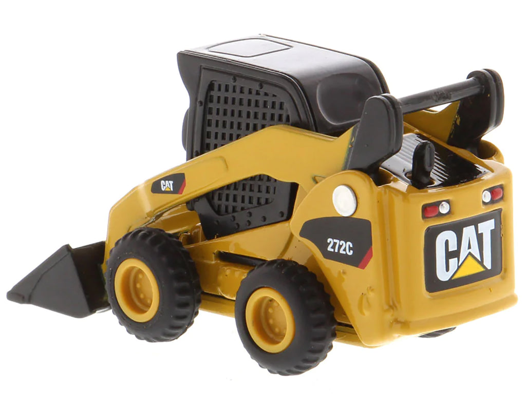 CAT Caterpillar 272C Skid Steer Loader Yellow 'Micro-Constructor' Series Diecast Model by Diecast Masters
